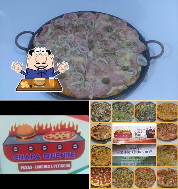 Comida em Chapa Quente Pizzaria,lanches e Petiscos