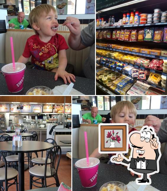 Check out how Braum's Ice Cream & Dairy Store looks inside