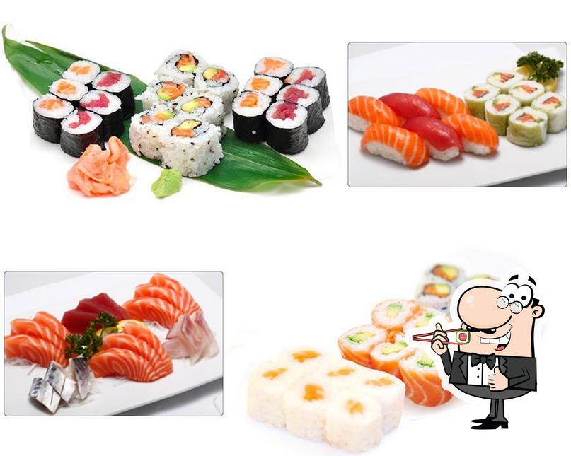 Prenez différentes options de sushi