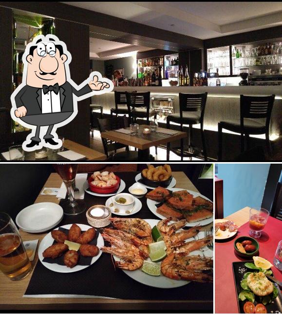 Estas son las imágenes donde puedes ver interior y comedor en Avila Restaurant