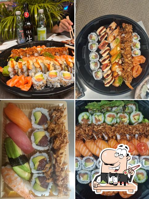 Ordina le diverse opzioni di sushi