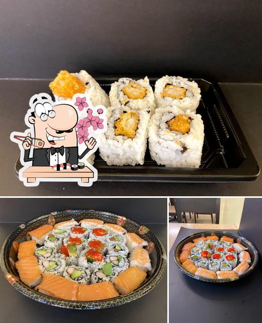 Order various sushi options