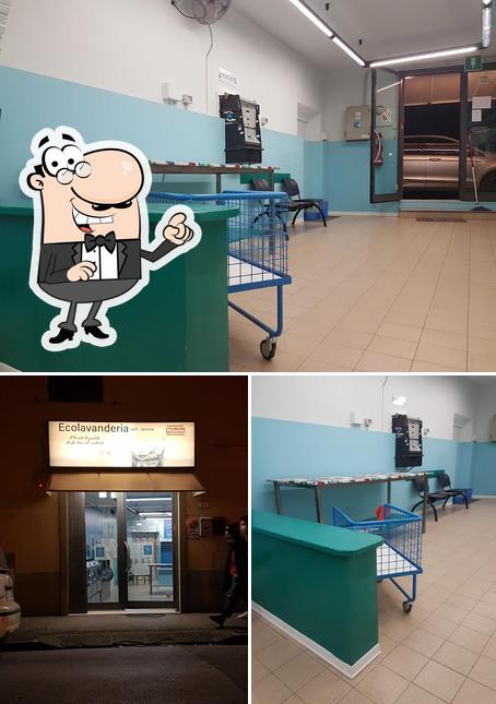 Gli interni di ECOLAVANDERIA self-service, piazza G.Guerra, 24 Empoli