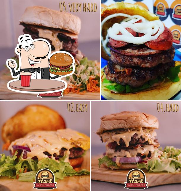 Consiga um hambúrguer no Hard Smash Burger Camaragibe