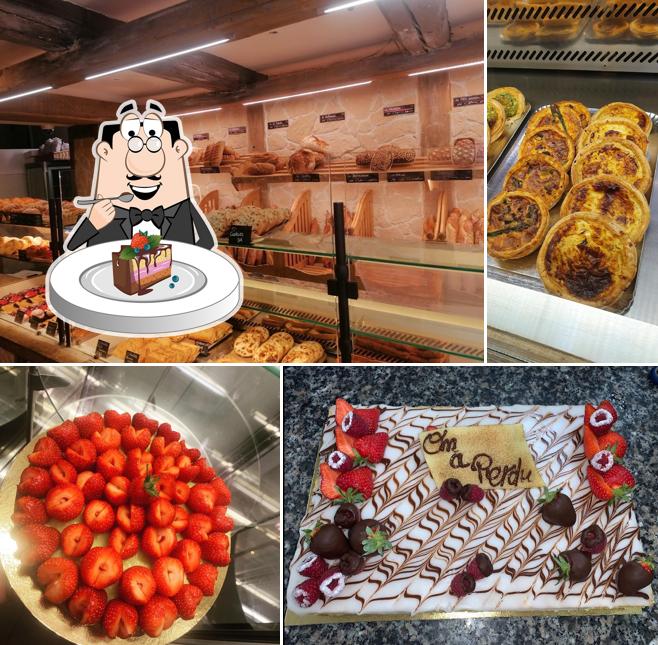 Gâteau au chocolat à Maison Chazarin