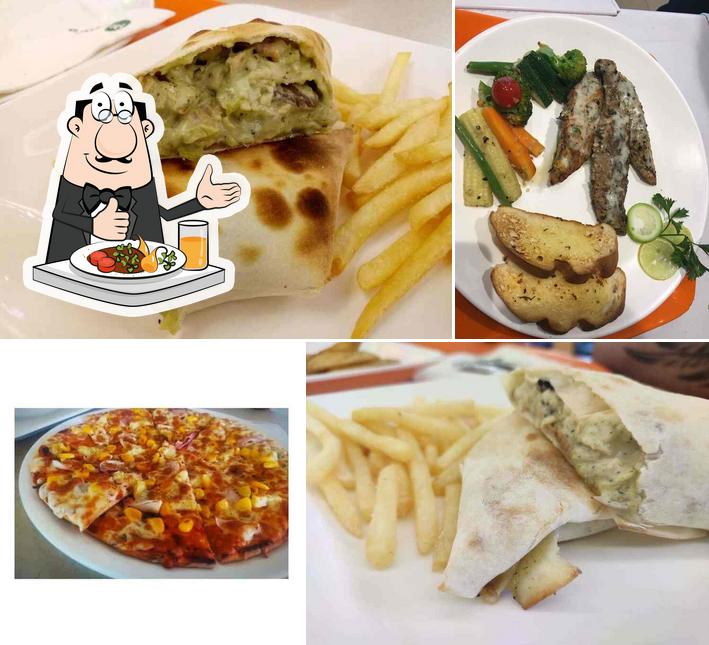 Food at Afraa Deli