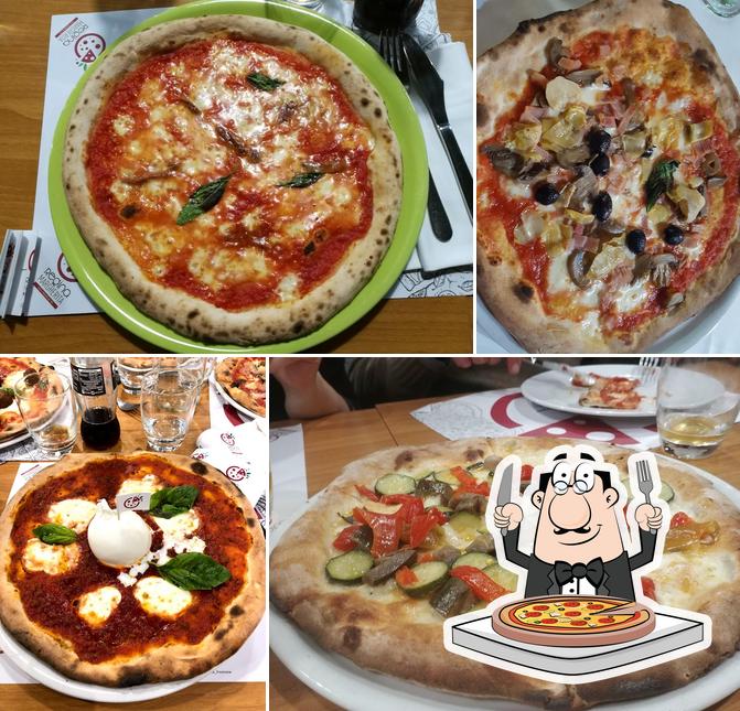 A La Regina Margherita, vous pouvez profiter des pizzas