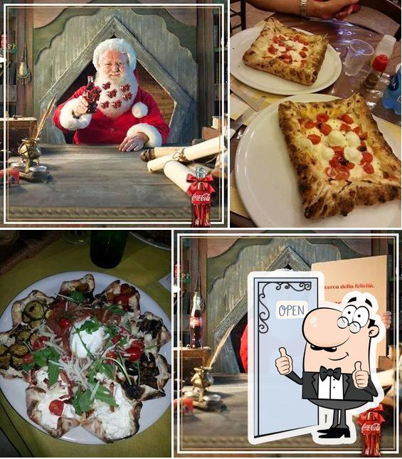 Vedi la immagine di pizza e coca cola