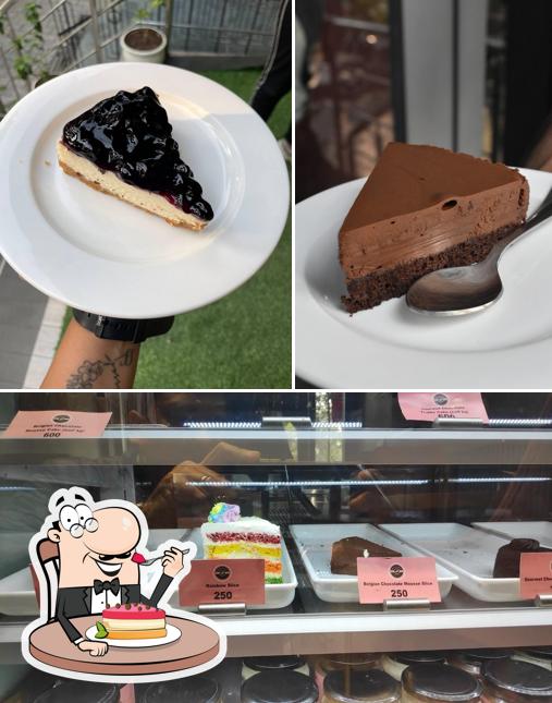 Cheesecake&co. offers a number of desserts