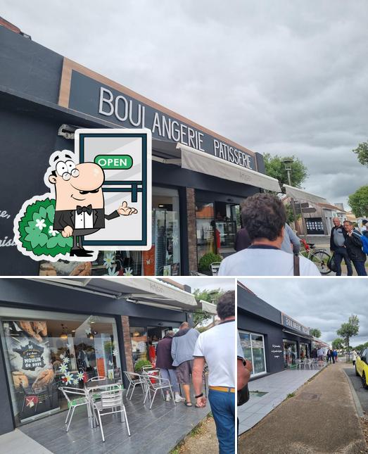 Voici l’image affichant la extérieur et intérieur sur boulangerie MICHON MARC