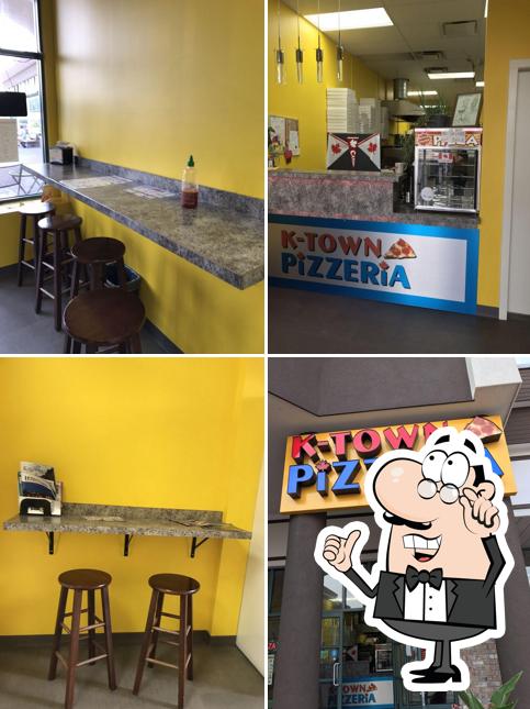 The interior of K-Town Pizzeria