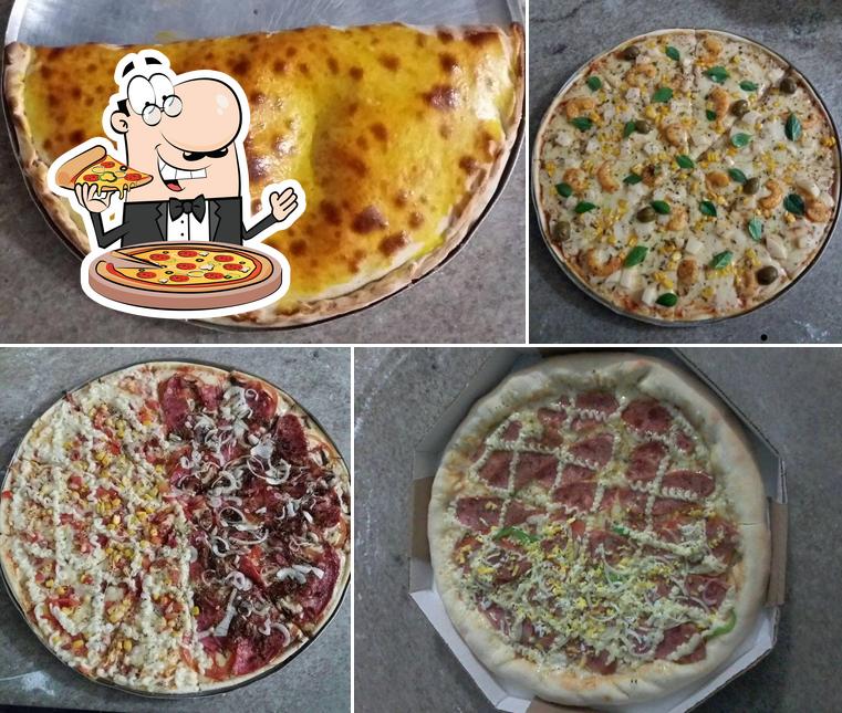 Experimente pizza no Pizzaria Estilo Carioca