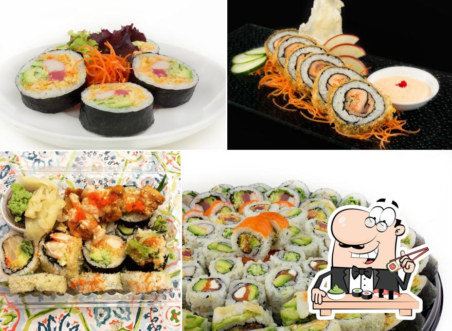 Choisissez de nombreuses options de sushi