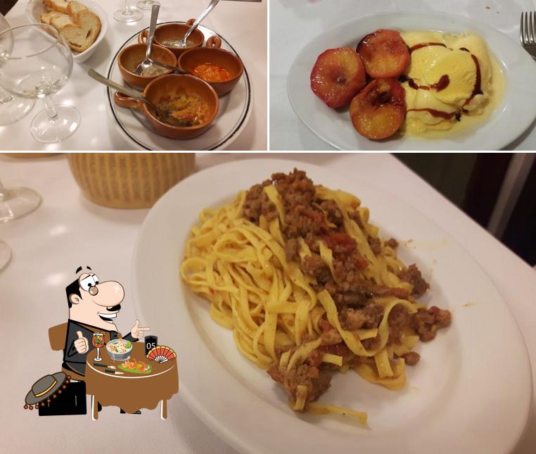 Cibo al Trattoria Romagnola