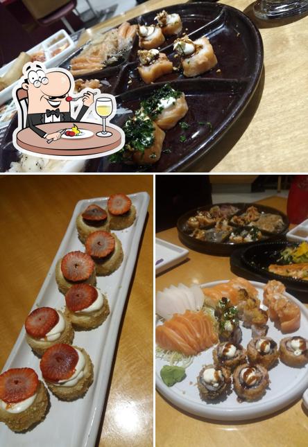 Comida em Yotsuia Sushi