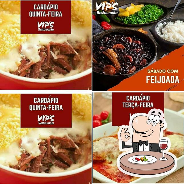 Comida em Vip's Restaurante