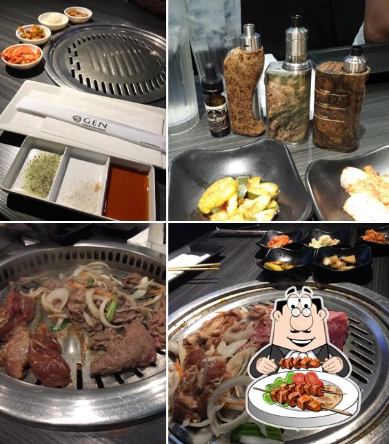 Food at Gen Korean BBQ House