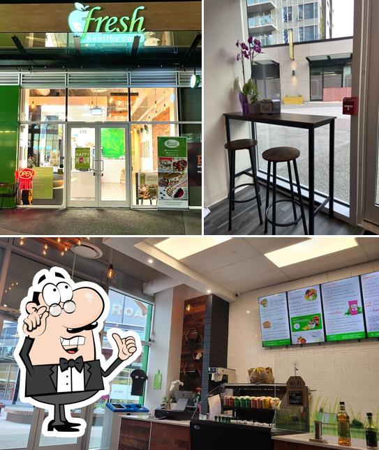 L'intérieur de Fresh Healthy Cafe