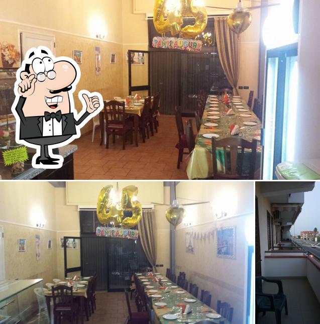 Gli interni di Pizzeria da Nino