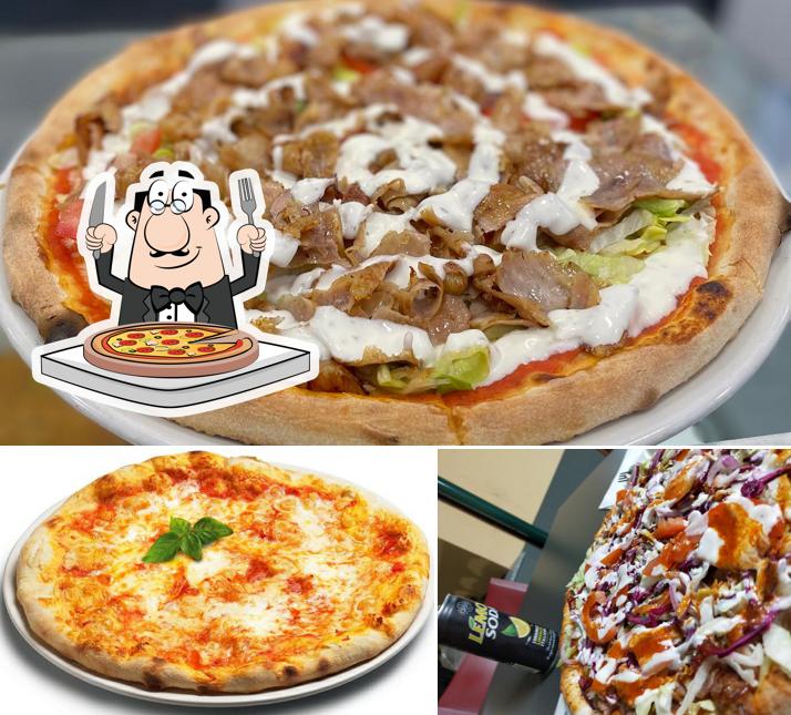 A Pizza Kebab bar, puoi ordinare una bella pizza