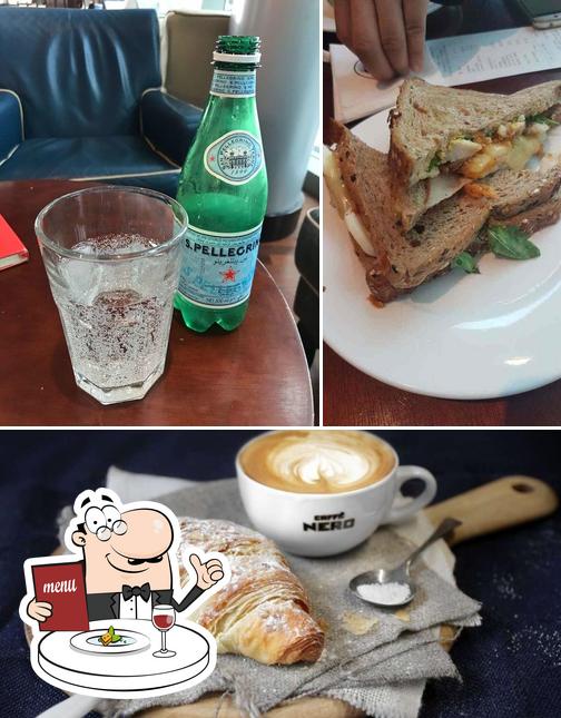 Caffe Nero is distinguished by food and beer