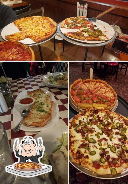 Get pizza at Giordano's