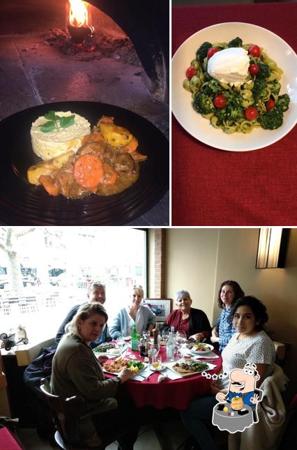 Questa è la foto che raffigura la cibo e tavolo da pranzo di Rest.-Pizzeria Incontro