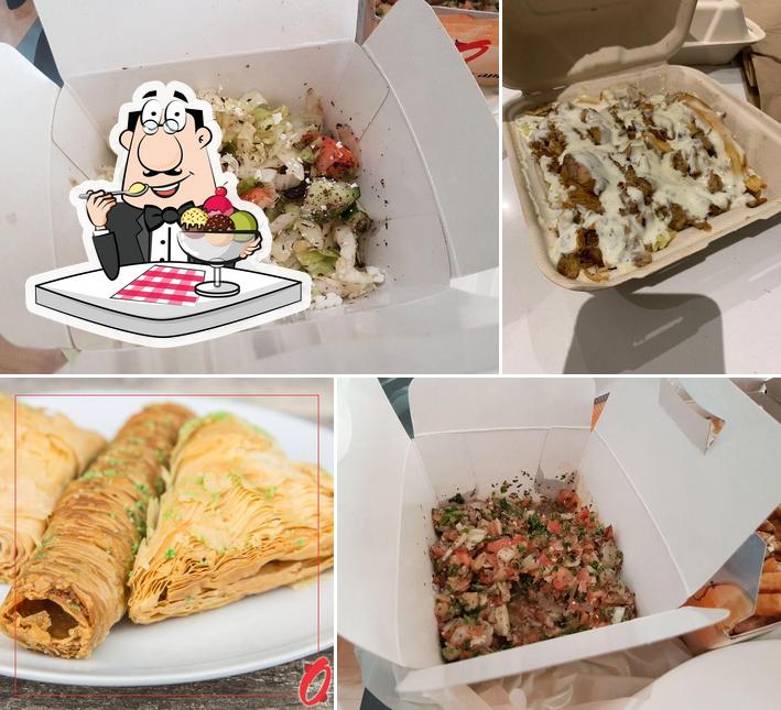 Osmow's Shawarma sert une éventail de plats sucrés