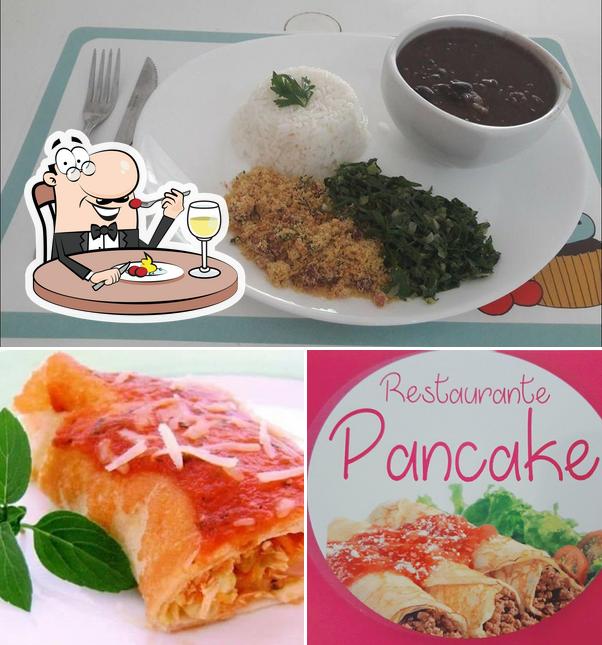 Comida em Pancake Restaurante