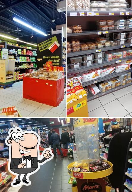 L'intérieur de Intermarché SUPER Saint-Etienne Du Rouvray