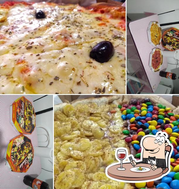 Comida em Pizzaria Las Lenhas