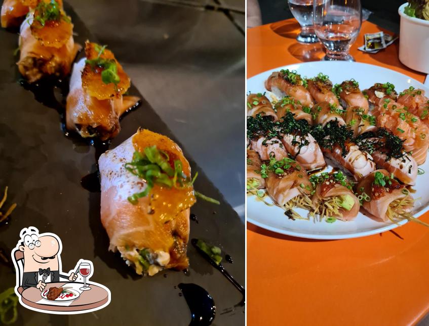 Prove pratos de carne no Seu Sushi Delivery