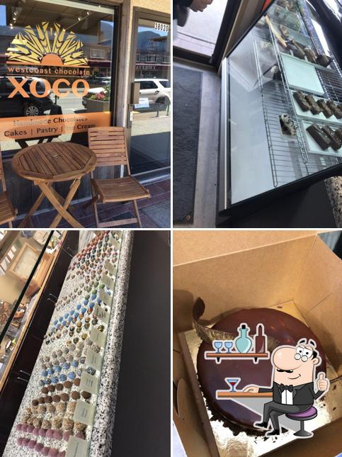 L'intérieur de Xoco Chocolate