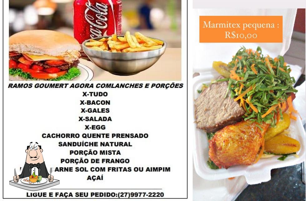 Comida em Restaurante Ramos Gourmet