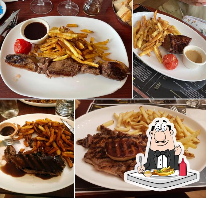 Essayez des frites à Restaurant La Cheminée Royale