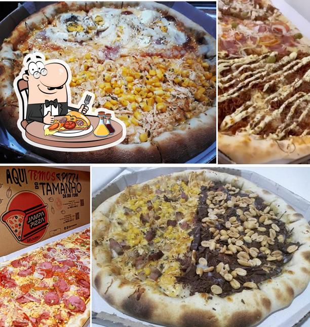 Escolha diversos variedades de pizza