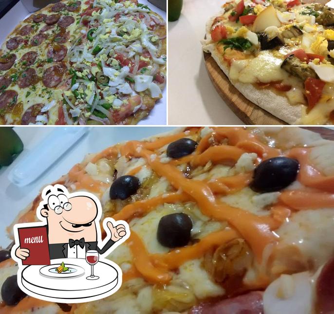 Comida em Pizzaria Armazém 378