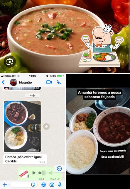 Comida em Feijoada da Gi