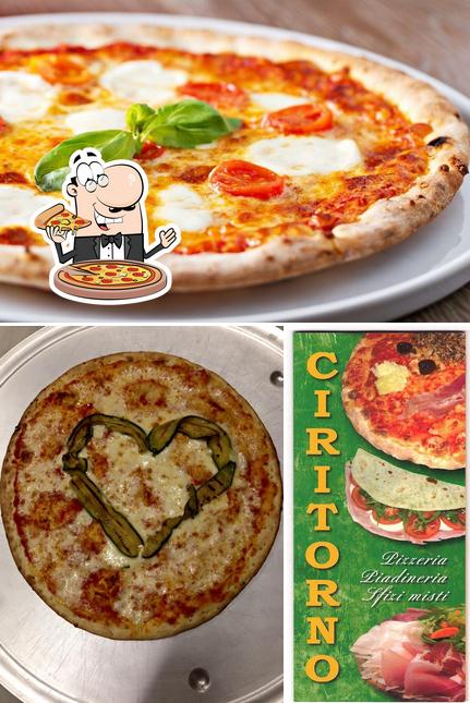 Choisissez des pizzas à Pizzeria Ciritorno