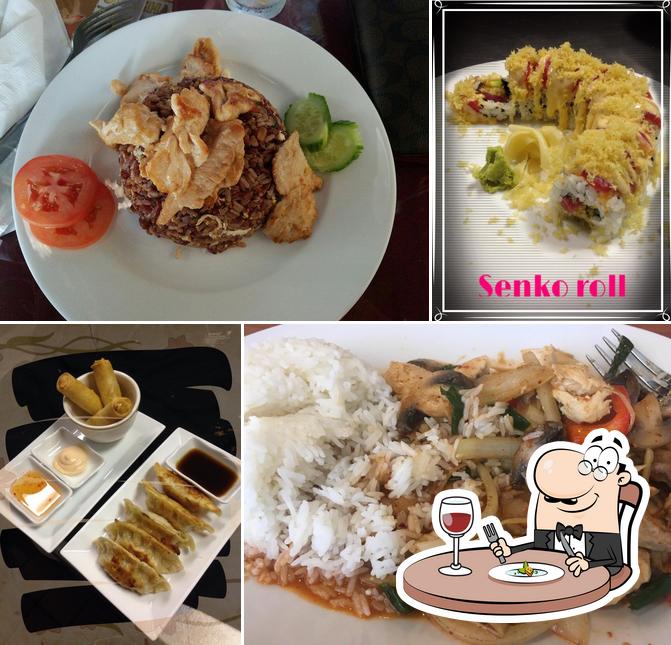 Comida en Thai Meal