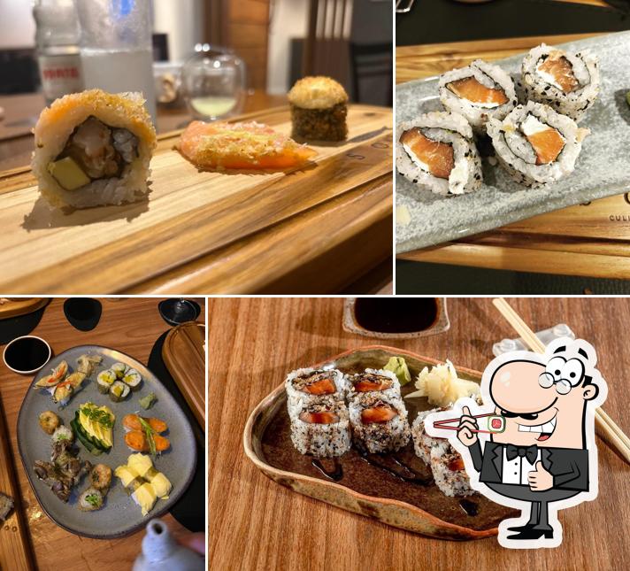 Experimente diversas opções de sushi