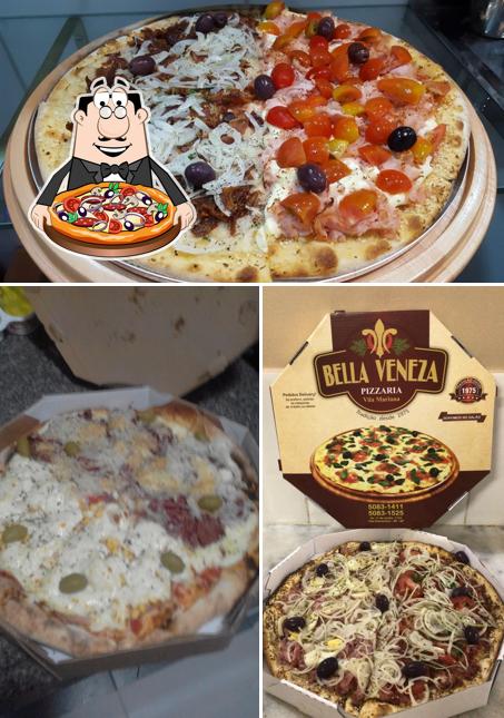 No OISHII PASTÉIS, você pode desfrutar de pizza