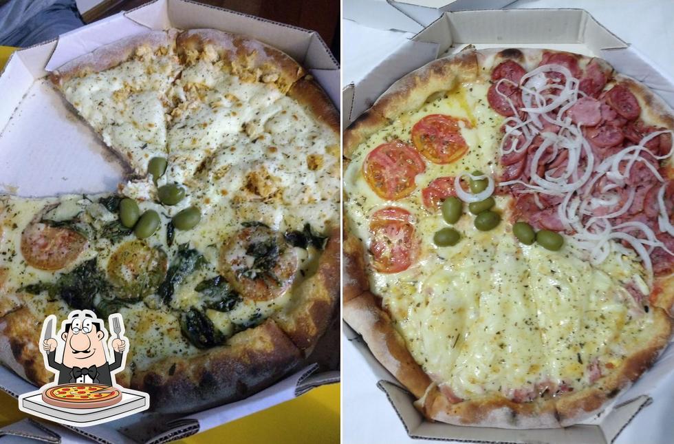 Consiga pizza no Pizzaria Don'Oreganno