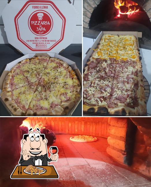 Experimente pizza no Pizzaria do Japa