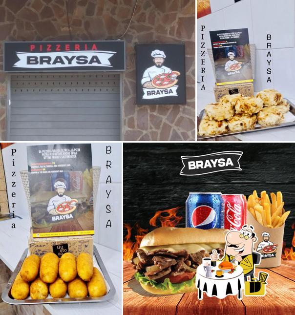 Panino con maiale stirato al Pizzeria Braysa