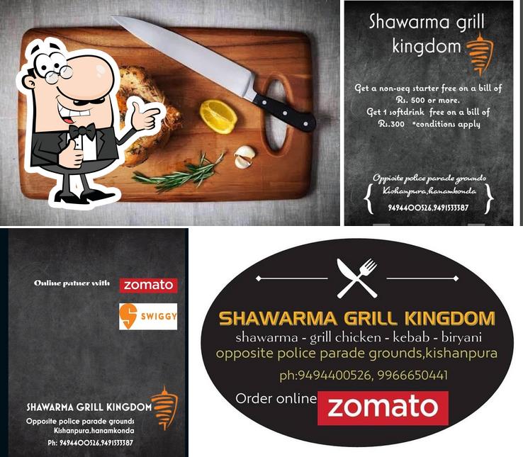 Here's a picture of SHAWARMA GRILL KINGDOM