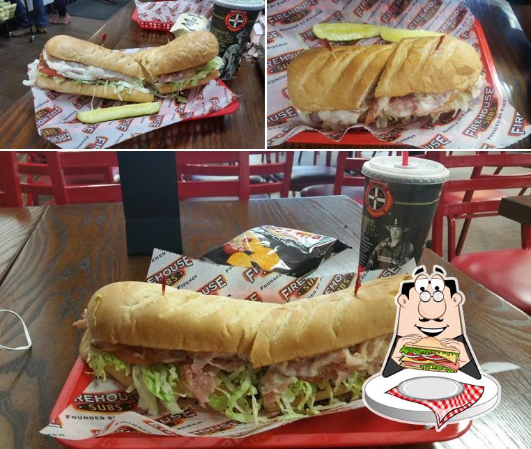 Have a sandwich at Firehouse Subs Oshawa