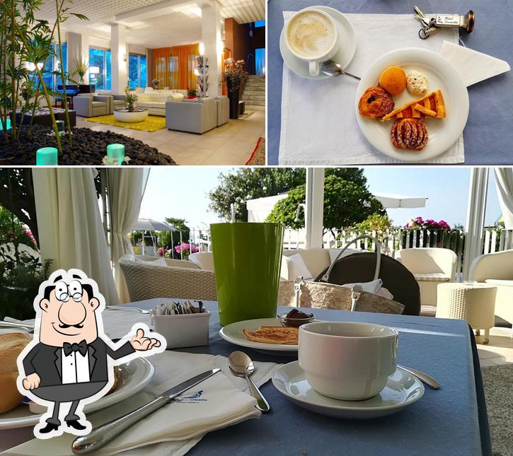 Guarda la immagine che raffigura la interni e cibo di Hotel Sirenetta