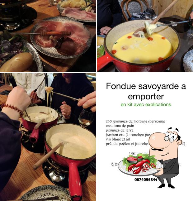 Commandez des fruits de mer à La Fondue en Folie