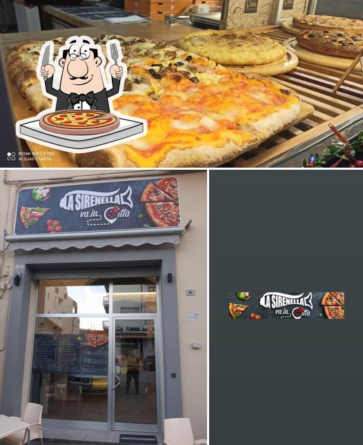 Commandez des pizzas à La Sirenella va in città